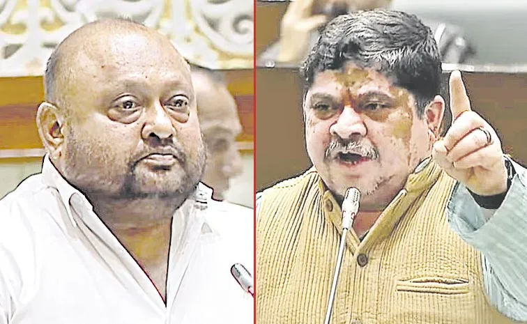 Gangula Kamalakar Vs Ponnam Prabhakar In Telangana Assembly