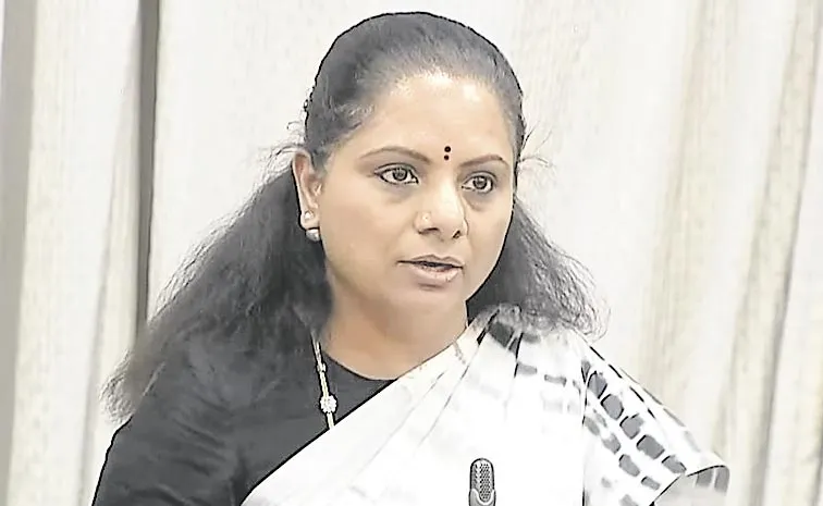 Kalvakuntla Kavitha Sensational Comments on Congress Government over Musi River Development