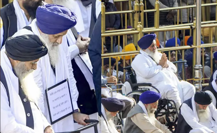 Akali Dal Chief Sukhbir Badal Ordered To Clean Utensils And Shoes, Perform Guard Duty At Golden Temple