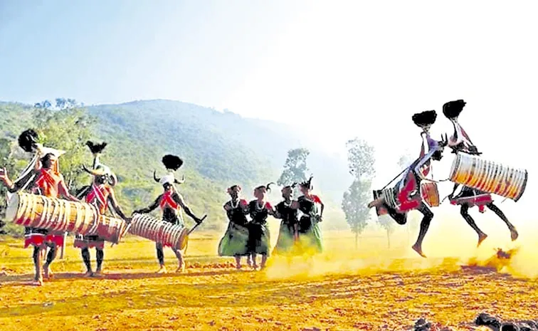 kommu koya dance: Andhra pradesh