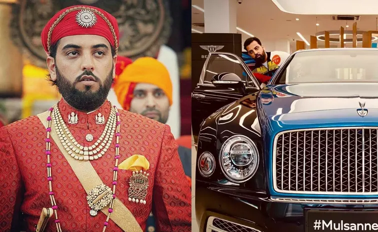 Indian prince has massive collection of expensive cars