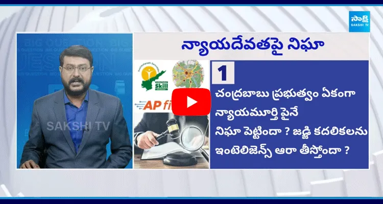 Big Question Special Debate On Surveillance On Judge Chandrababu Conspiracy 