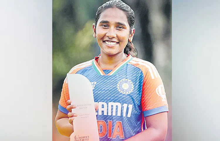 India beat Bangladesh in Under 19 Womens T20 Cricket Tournament