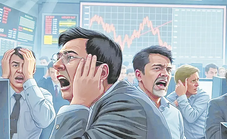 Stock market crash: Nifty Drops 364 Points and Sensex Falls 1176