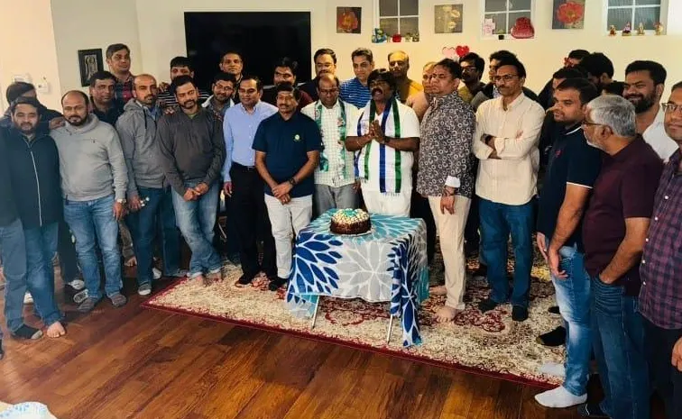 YS Jaganmohan Reddy birthday celebrated in Charlotte USA