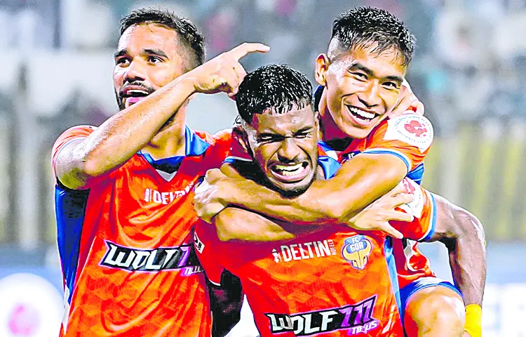 Goa team wins hat trick in Indian Super League