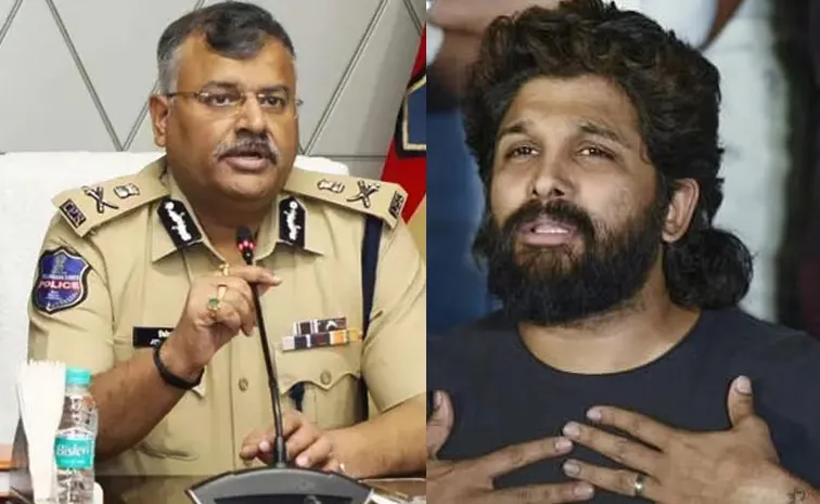 Telangana DGP Jitender Comments On Allu Arjun Issue