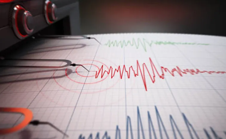 Earthquake Occurred In Prakasam district