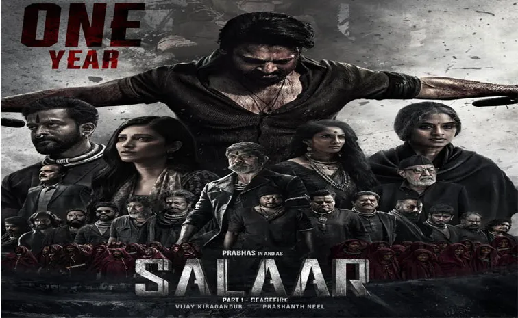 Celebrating 1 Year Of Salaar Part 1 Movie, Salaar Part 2 Updates