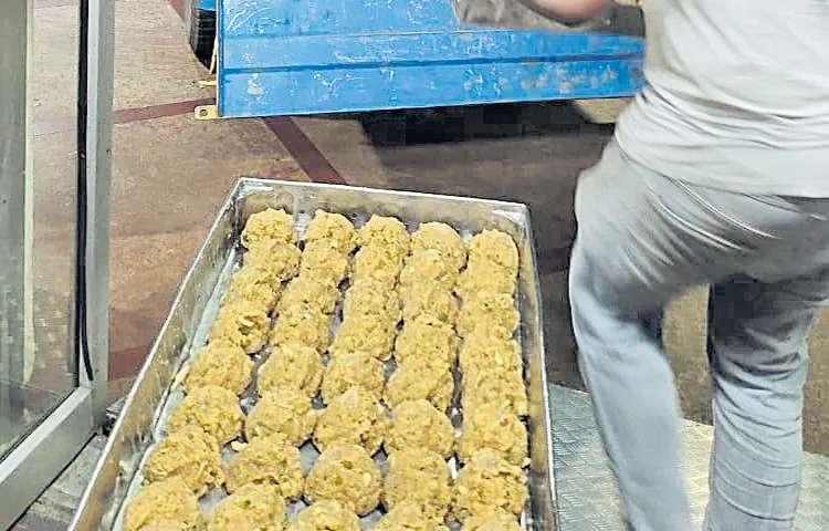 Tirumala laddu prasadam to the black market