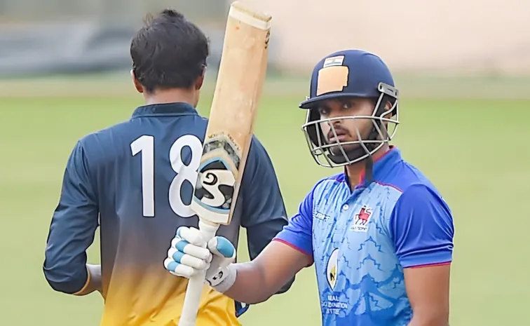 VHT 2024: Shreyas Iyer 20 Ball 40 Mumbai Beat Hyderabad By 3 Wickets