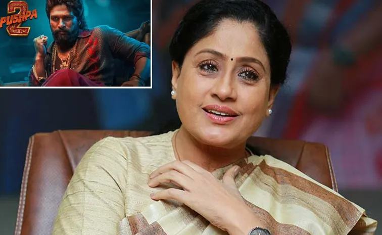 Vijayashanthi Comments On Pushpa 2 Movie Issue
