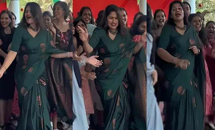 Cochin University professor dance with students Pushpa 2 Peelings video viral