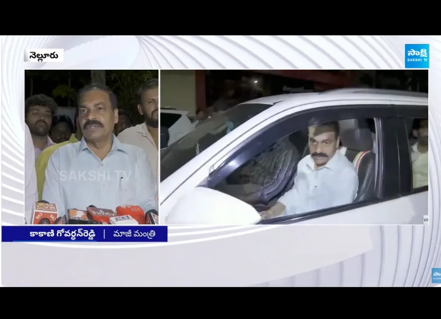 Kakani Govardhan Reddy Sensational Comments on Somireddy