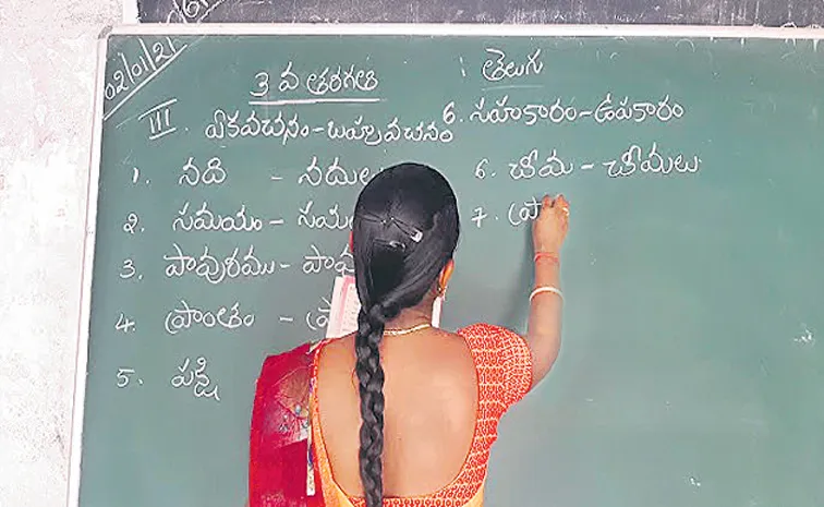 Telangana Education Department confusion on Central Govt recommendations on Telugu Medium