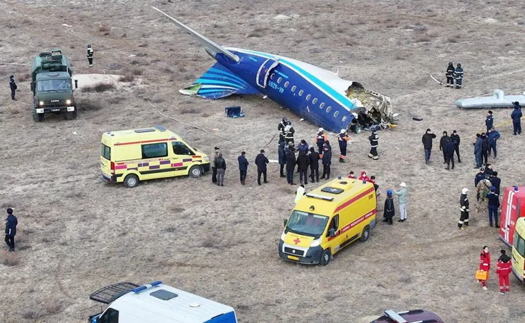 Azerbaijan Airlines plane crash Lucky Passenger Another Video Viral