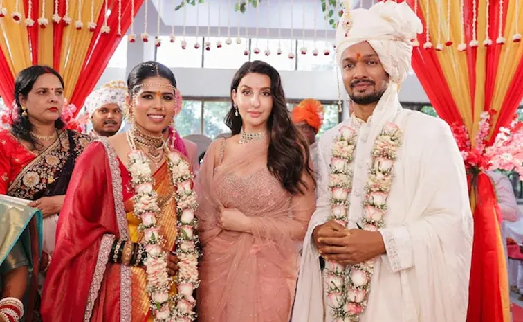 Bollywood actress Nora Fatehi travels by train to attend creative director wedding