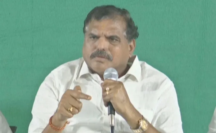 Ex Minister Botsa Satyanarayana Fires On Chandrababu