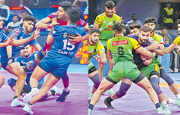 Haryana Steelers and Patna Pirates in the title fight