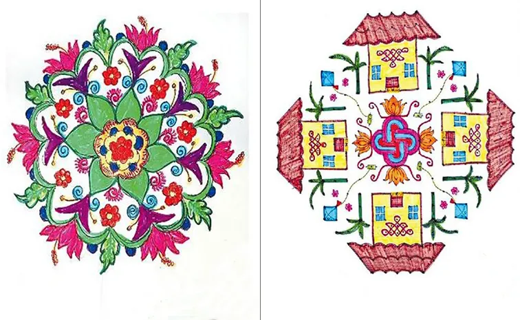 Rangoli: How To Make Rangol Types Of Designs