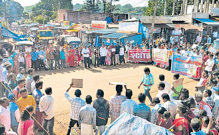 Volunteers Demand on Job security guarantee by TDP