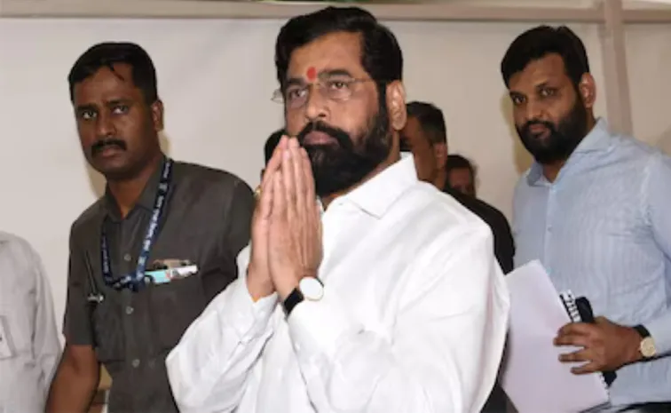 Eknath Shinde At Hospital For Routine Checkup Amid Maharashtra Suspense