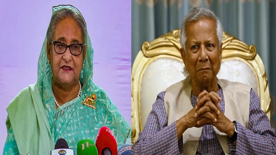 Sheikh Hasina calls Muhammad Yunus mastermind of mass killings in Bangladesh