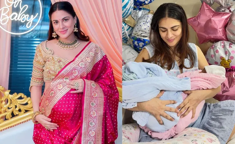 Actress Shraddha Arya Blessed With Twins