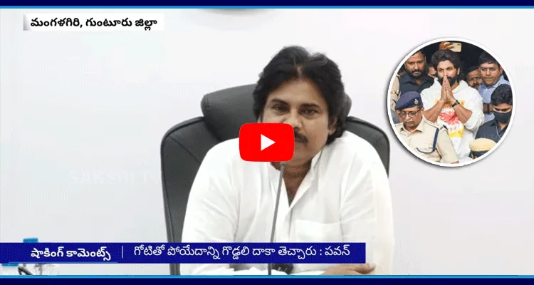 Pawan Kalyan Shocking Comments On Allu Arjun 