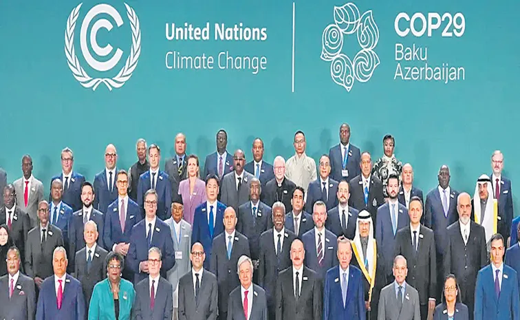 Sakshi Guest Column On COP29 Climate change United Nations Conference