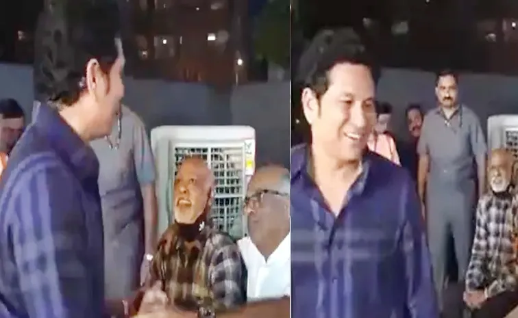 Frail Vinod Kambli Reunites With Tendulkar Awkward Interaction Is Viral Video