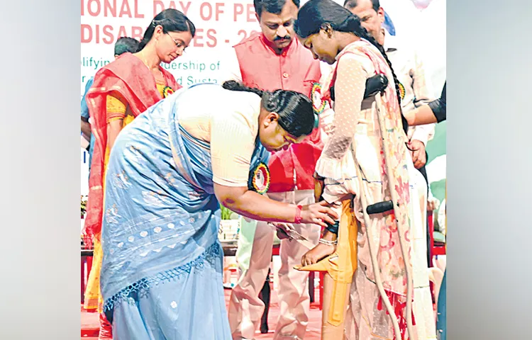 World Disabled Day celebrated in Rabindra Bharati