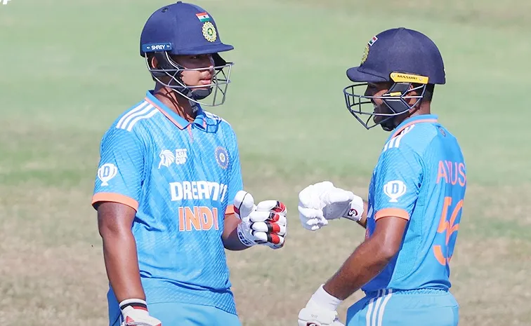 ACC U19 Asia Cup Vaibhav Suryavanshi Goes Berserk India Thrash UAE Enters Semis