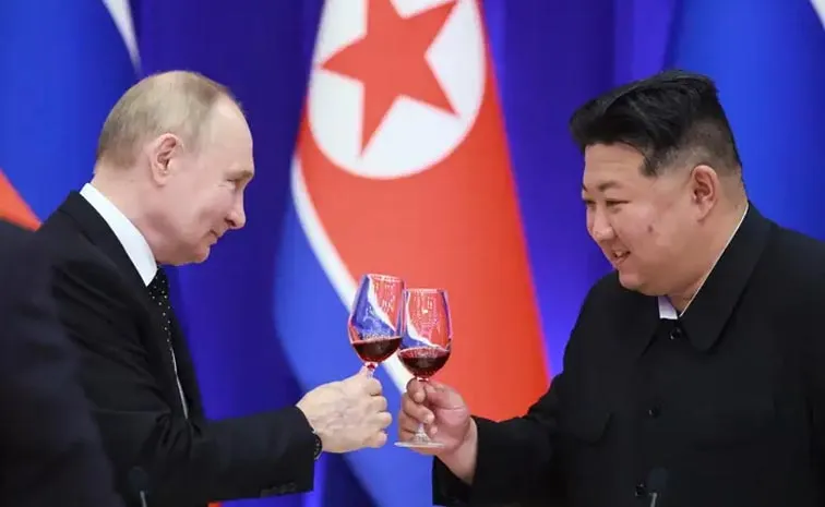 Russia Putin And Korea North Kim Defence Treaty Comes Into Force