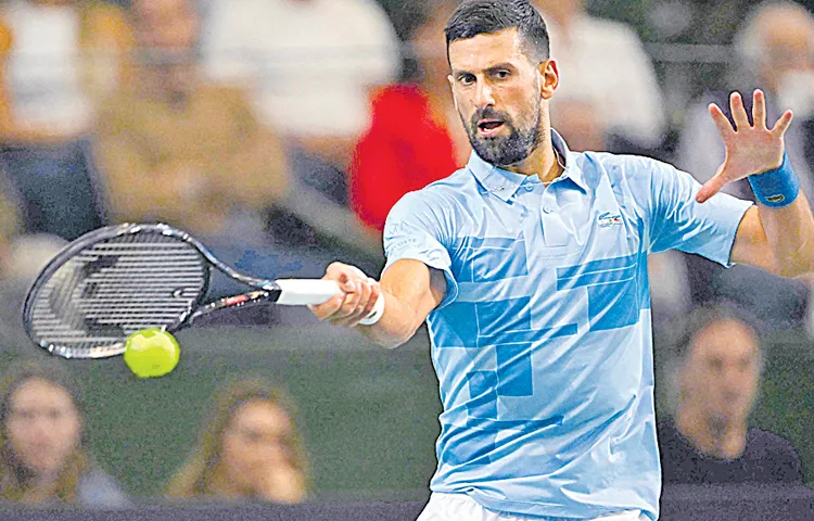 Tennis star Novak Djokovic is ready to chase another Grand Slam title