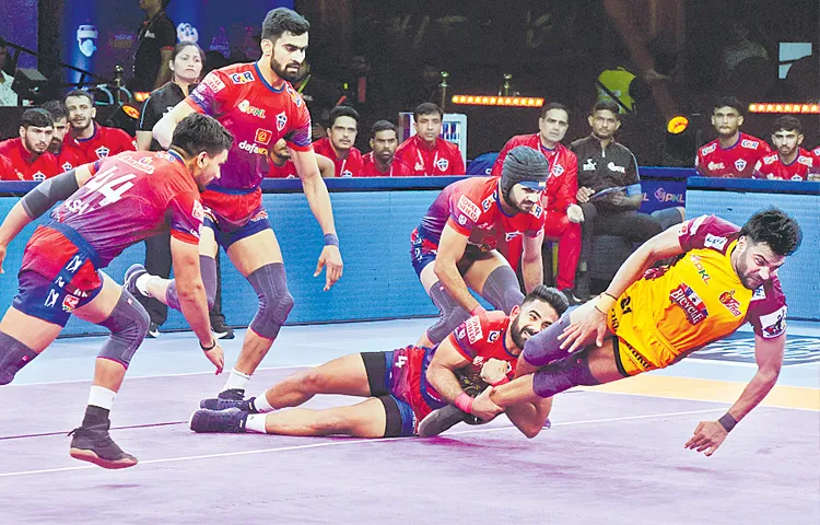 Telugu Titans lose to UP Yodhas