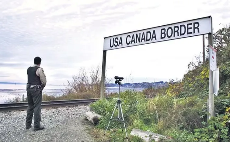 43764 Indian migrants caught at US-Canada border