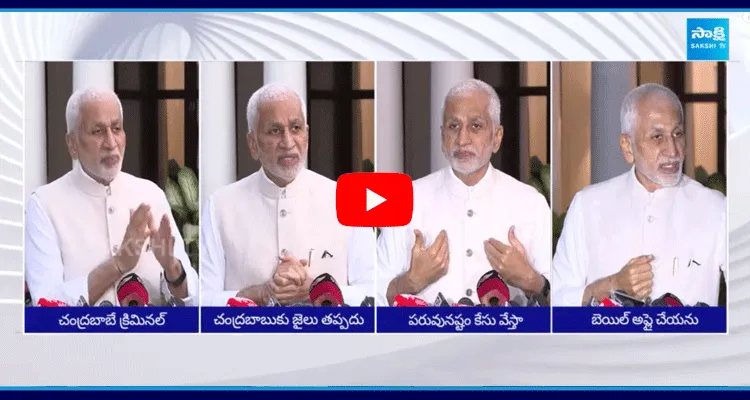 MP Vijayasai Reddy Serious Comments On Chandrababu And KV Rao