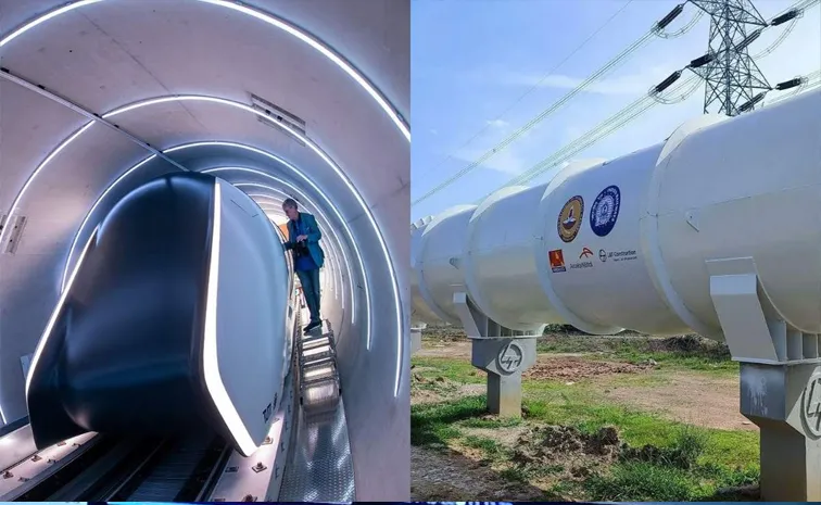 India First Hyperloop Test Track Completed