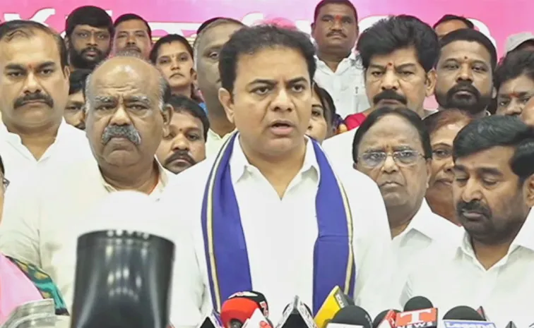 Ktr Slams Telangana Cm Revanthreddy