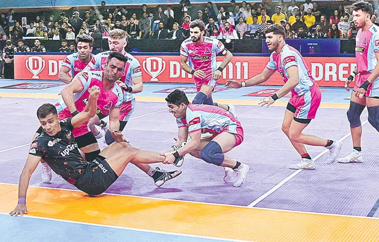 Delhi vs UP and Jaipur vs U Mumba matches ended in a draw