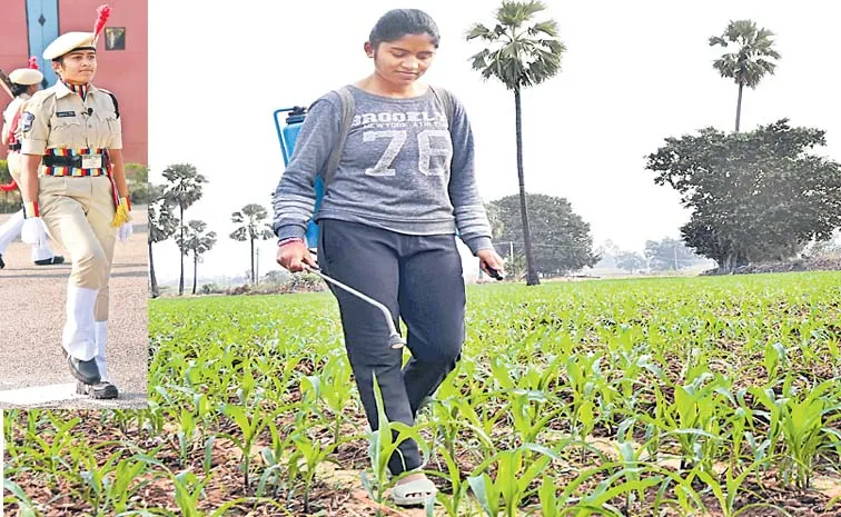 Uppunuthala Sowmya Commanding 1211 Constables