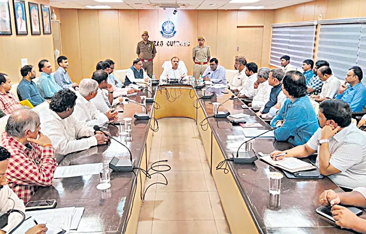 Meeting with stakeholders of various ports in AP on Friday at the Customs Office