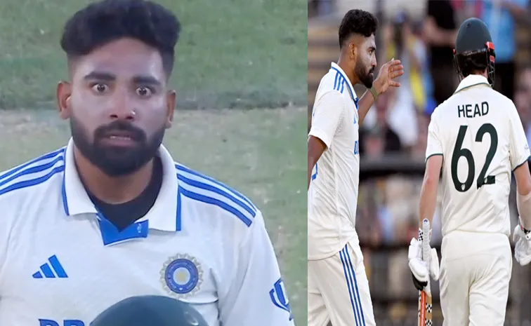 Ind vs Aus: Siraj Gives Aggressive Send Off To Travis Head Video Goes Viral