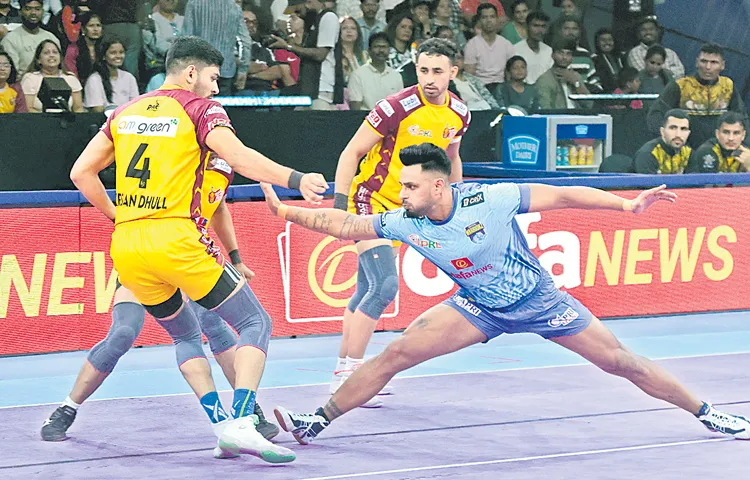 Telugu Titans win over Bengal Warriors