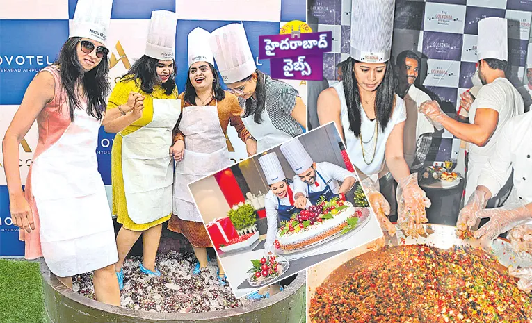 Cake Mixing: Christmas Festival Noise Started in Hyderabad