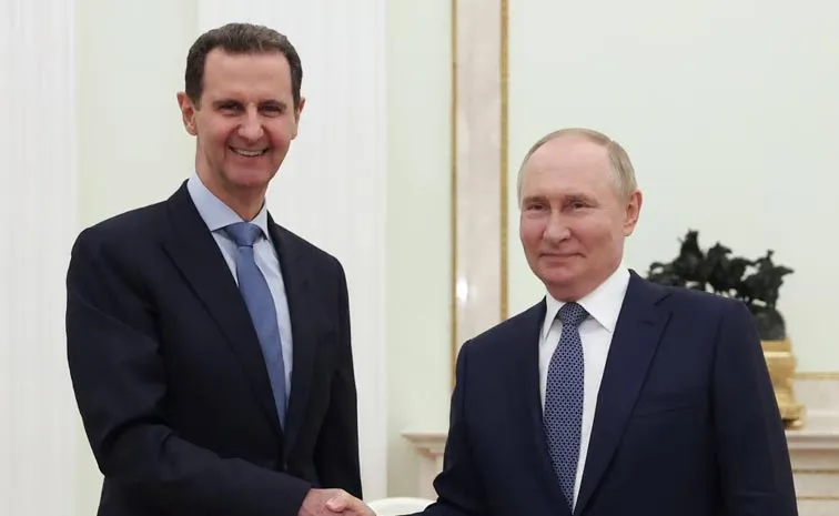 Syrian President Assad Family Stay In Russia