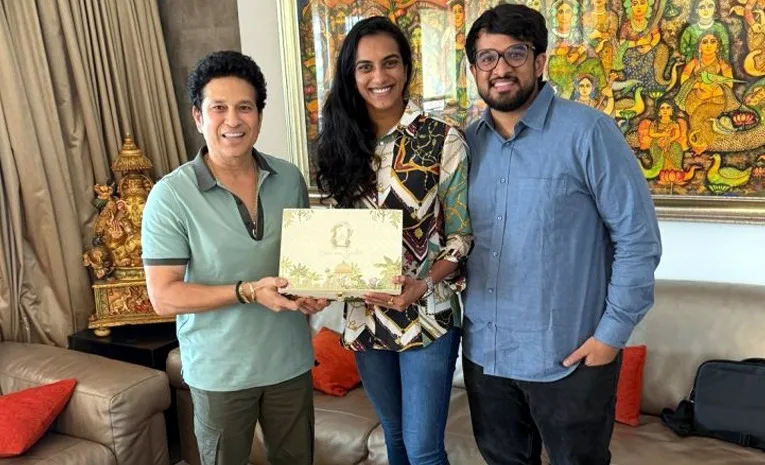 PV Sindhu invites Sachin Tendulkar for her wedding