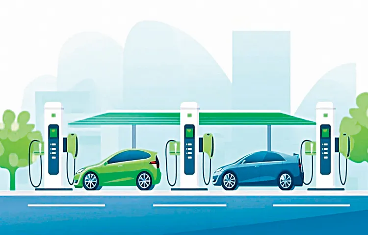 EV stations next to highways