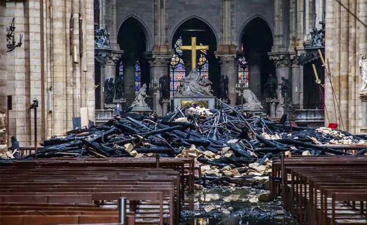 Notre dame Cathedral was Destroyed due to Fire Reopened After Five years